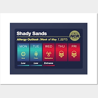 Shady Sands Allergy Outlook Posters and Art